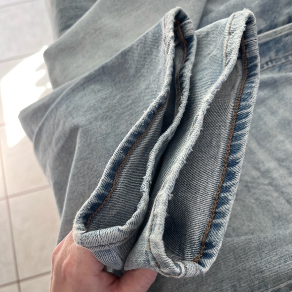 Denim Forum Aristzia The Arlo High Rise Straight Jean Ankle Light Wash | 30 x 28 - Picture 9 of 12